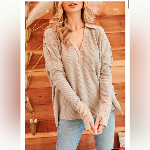 Hailey & Co. Tops - Hailey & Co Just Chilling Thermal